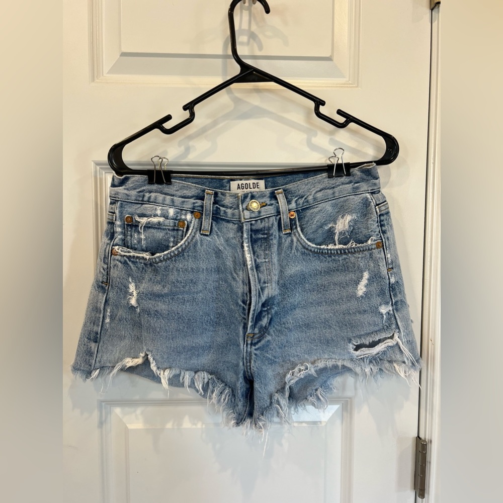 Agolde Denim Parker Shorts